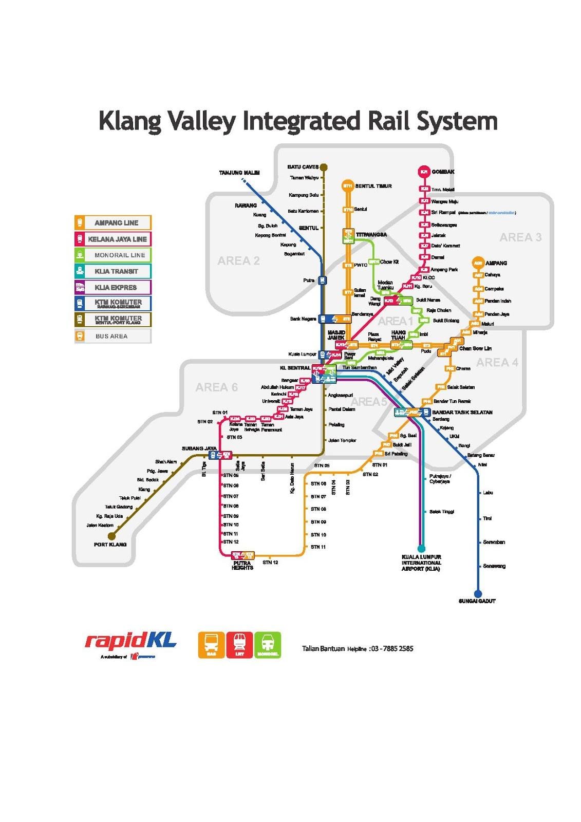 myrapid lrt মানচিত্র