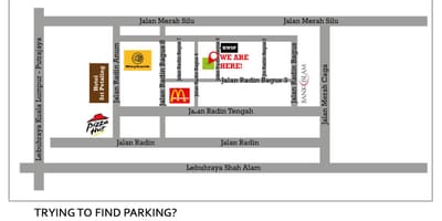 মানচিত্র শ্রী petaling