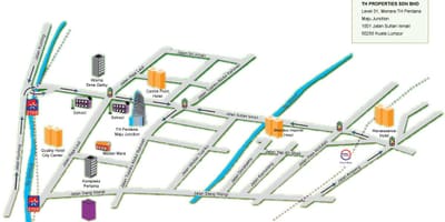 Jalan sultan কুয়ালালামপুর মানচিত্র
