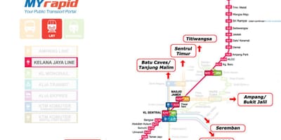 Putra lrt মানচিত্র