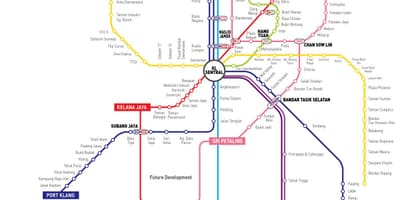 Kl sentral বিল্ডিং মানচিত্র