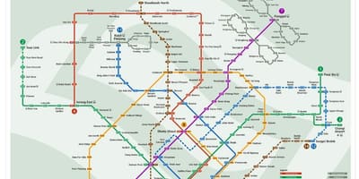 Mrt মানচিত্র, মালয়েশিয়া